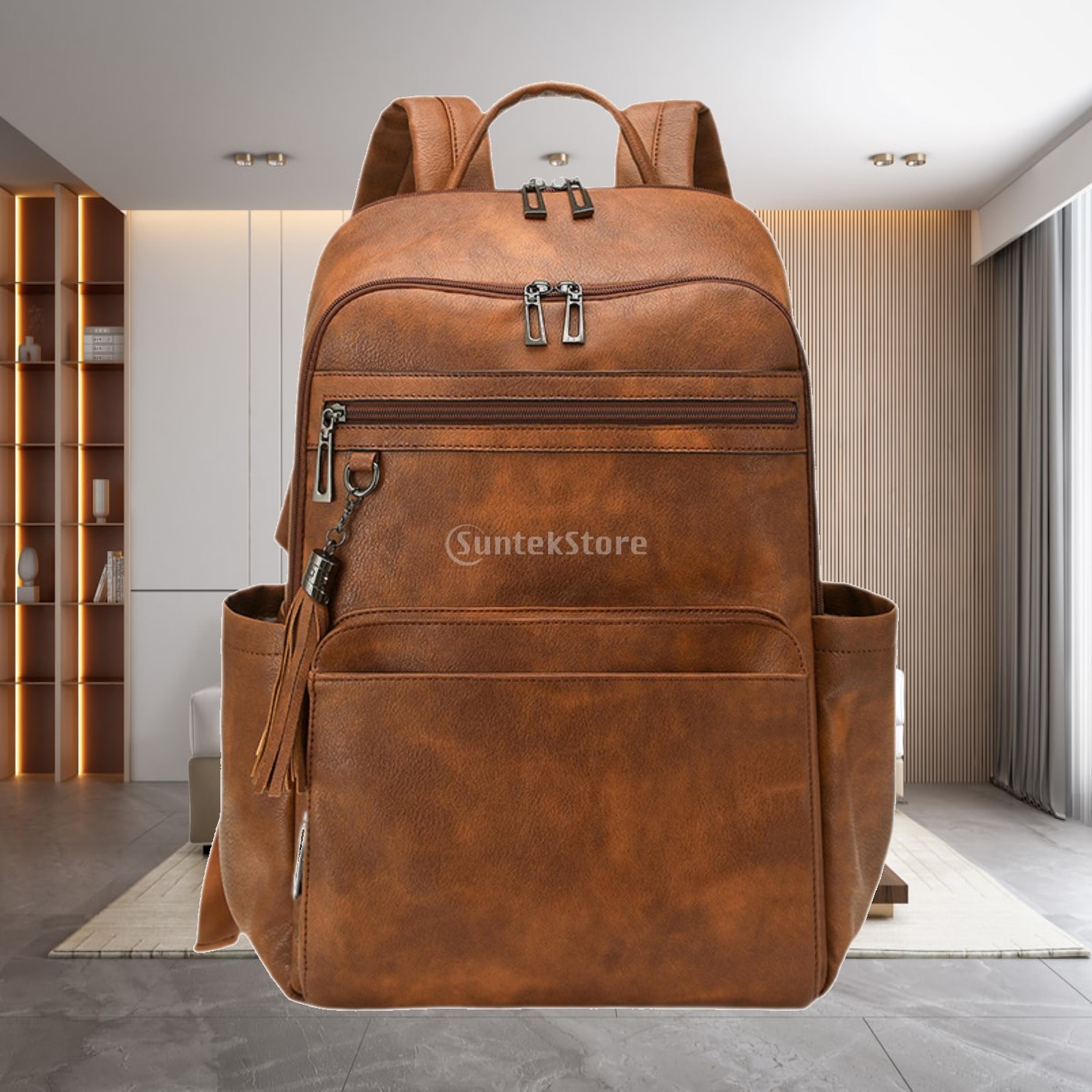 Premium PU Leather Womens Trav - огляд і ціна Leather Work Womens Backpack