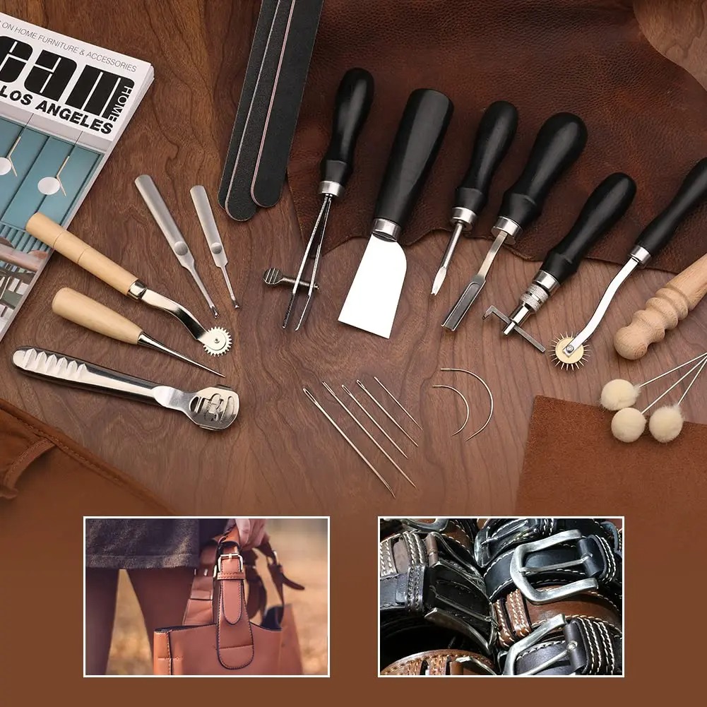Fenrry 37Pcs Leather Work Tool - огляд і ціна Leatherwork Beginner Tools
