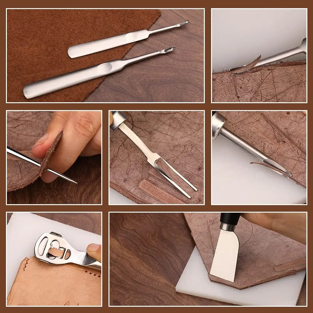 Fenrry 37Pcs Leather Work Tool - огляд і ціна Leatherwork Beginner Tools