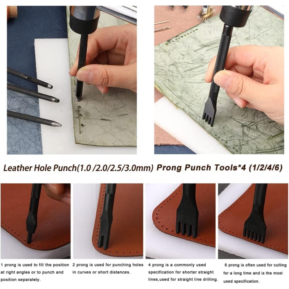 Leather Working Tools Practica - огляд і ціна Leatherwork Beginner Tools