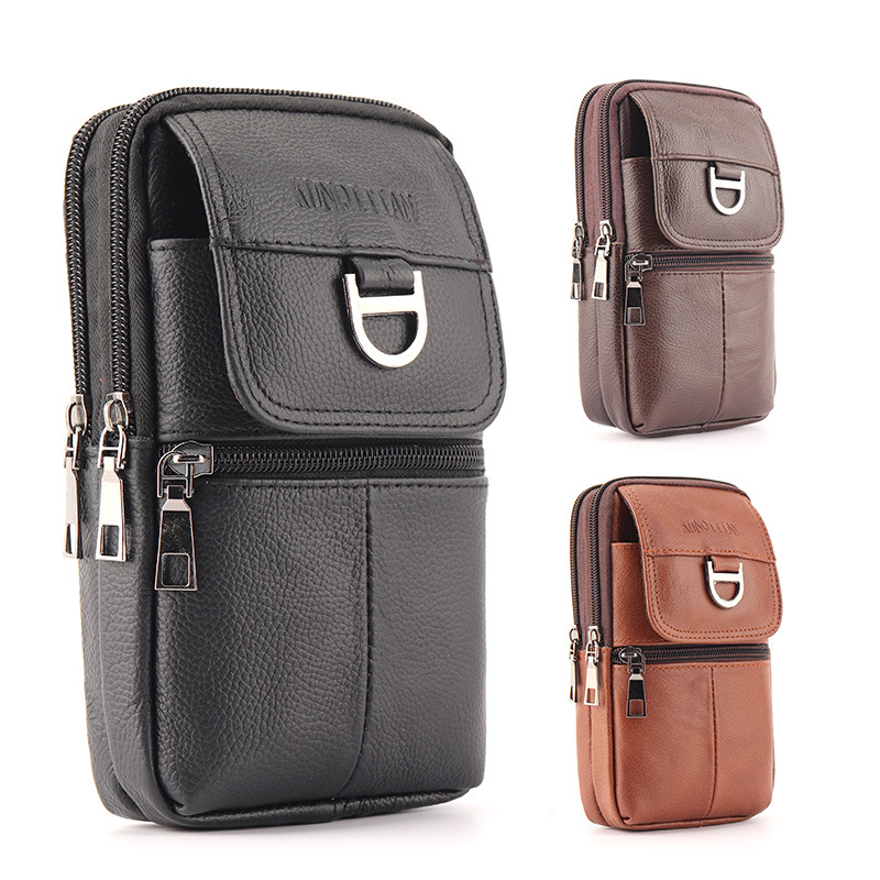 Men's Leather Waist Bag - Larg - огляд і ціна Leather Work Bag Laptop