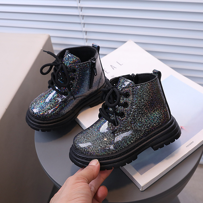 Autumn Winter Children Glitter - огляд і ціна Leather Work For Kids