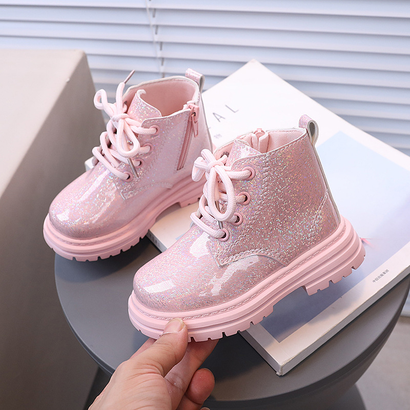 Autumn Winter Children Glitter - огляд і ціна Leather Work For Kids