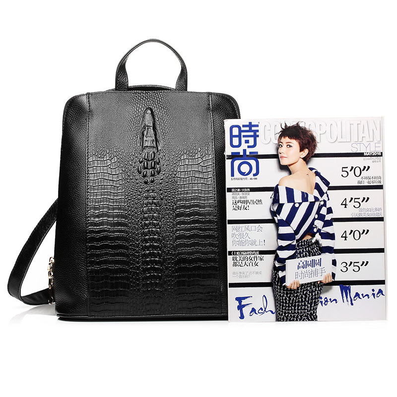 Zency Women's Crocodile Leathe - огляд і ціна Leather Work Bag Laptop